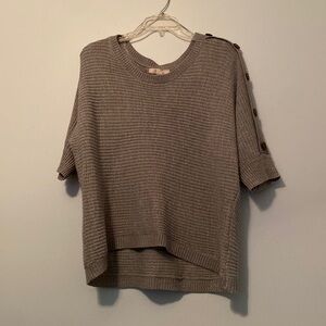 Misia Curvy Women’s Plus Size Half Sleeve Knit Sweater Size 2X